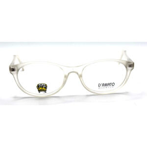 D'AMATO DK242 WHITE EYEGLASSES SUNGLASSES FRAMES 43-15-120
